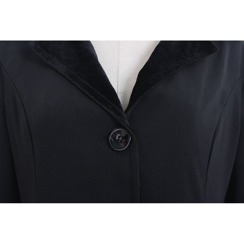 Костюм Мэри Поппинс для косплея: Жакет и Платье, Взрослый, Черный/Красный