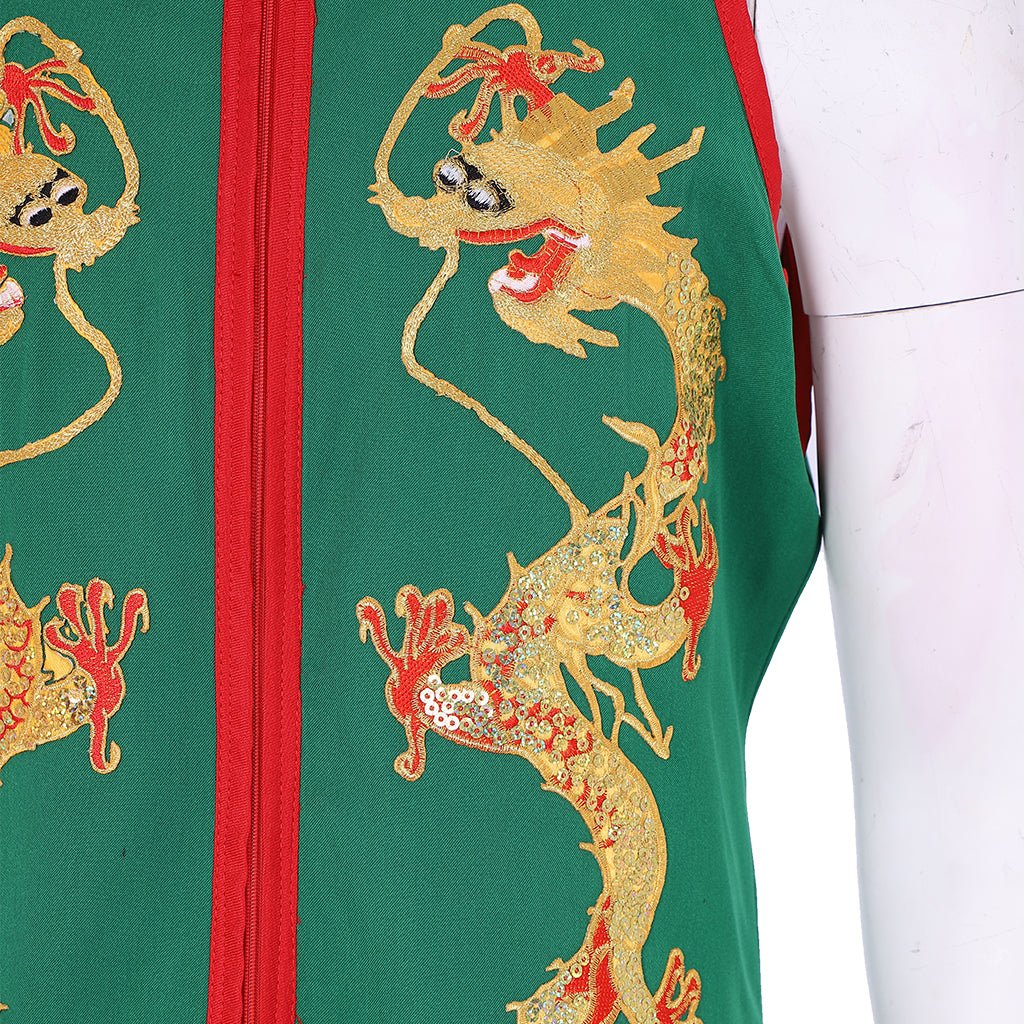 Костюм для косплея Sie Kensou из The King of Fighters | Мужской синий костюм кунг-фу