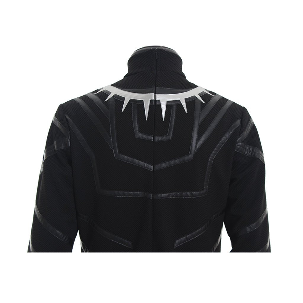 Костюм Черной Пантеры для мужчин: комбинезон, ботинки, перчатки, маска