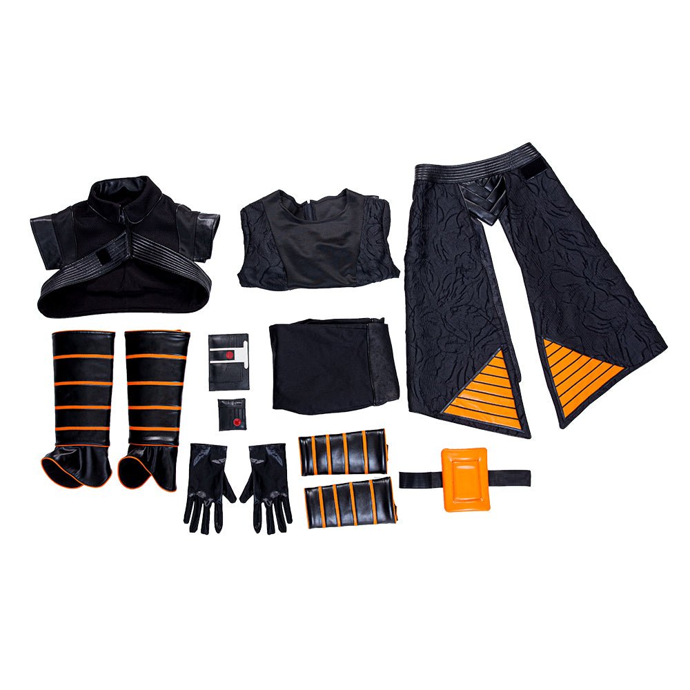 Полный комплект костюма Бобы Фетта с обувью из Мандалорца: Книга Бобы Фетта