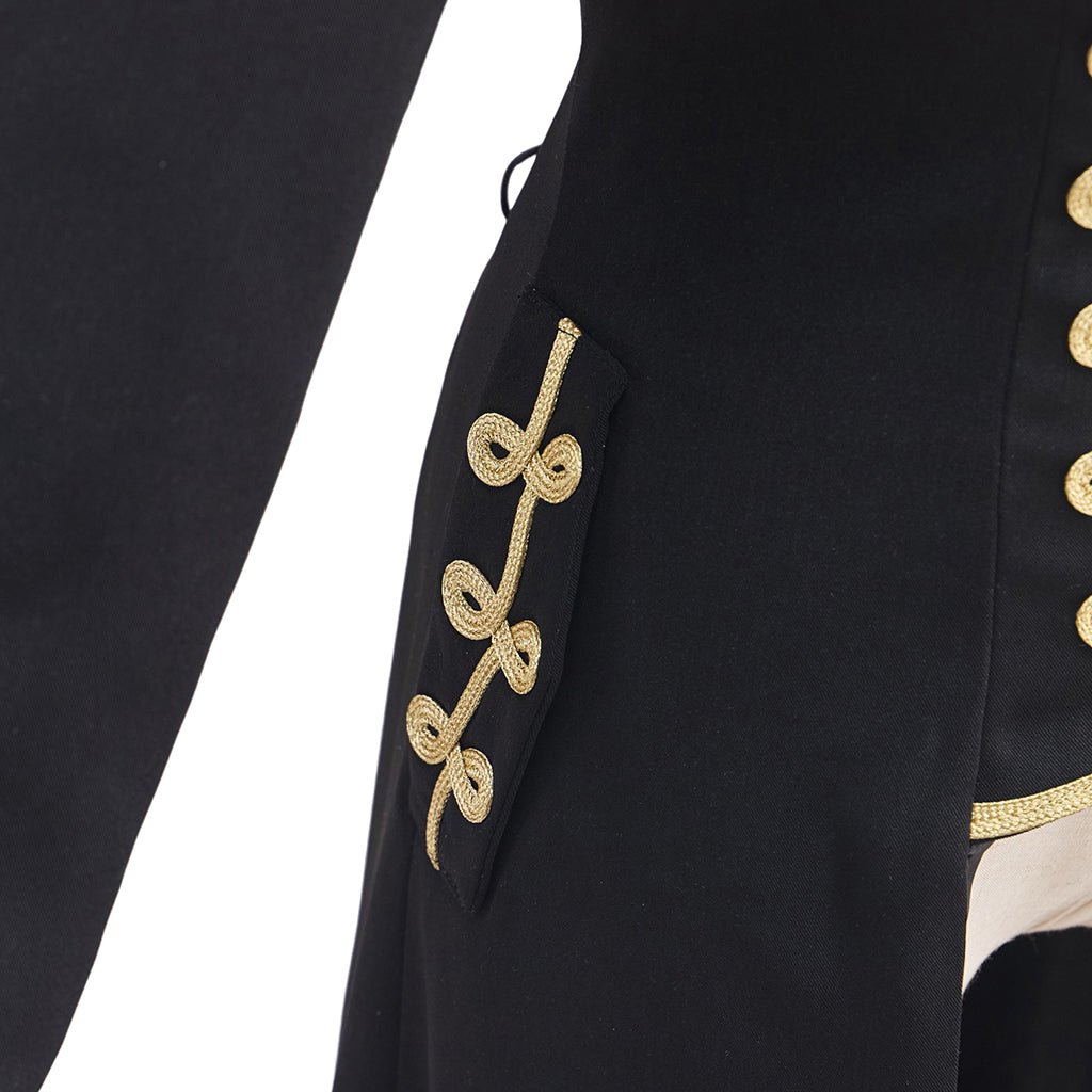 Длинная военная парка в панк-стиле для женщин - Костюм для косплея