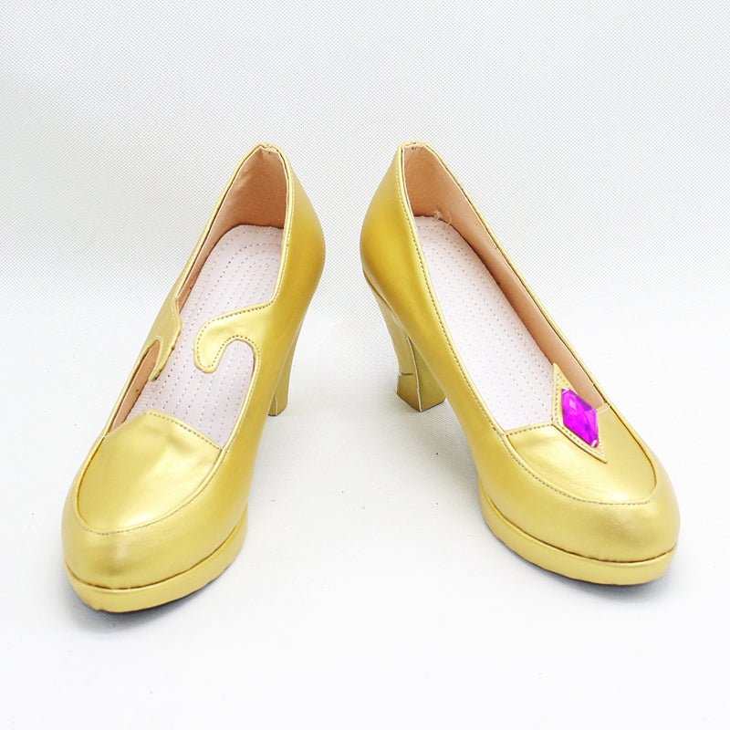 Косплей туфли Мона из Genshin Impact, женские туфли на каблуке для косплея и Хэллоуина