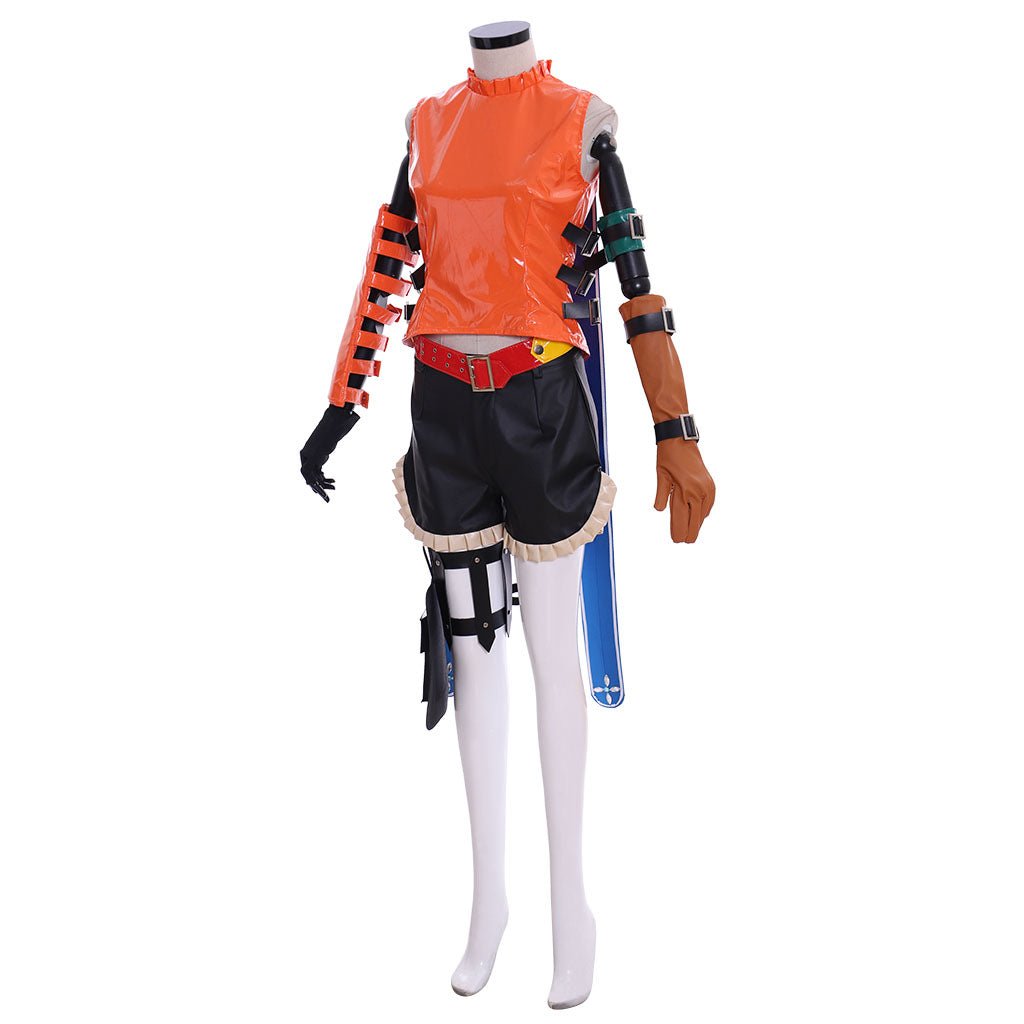 Костюм для косплея Рикку из Final Fantasy X | FFX FF10 Игровой наряд для фанатов
