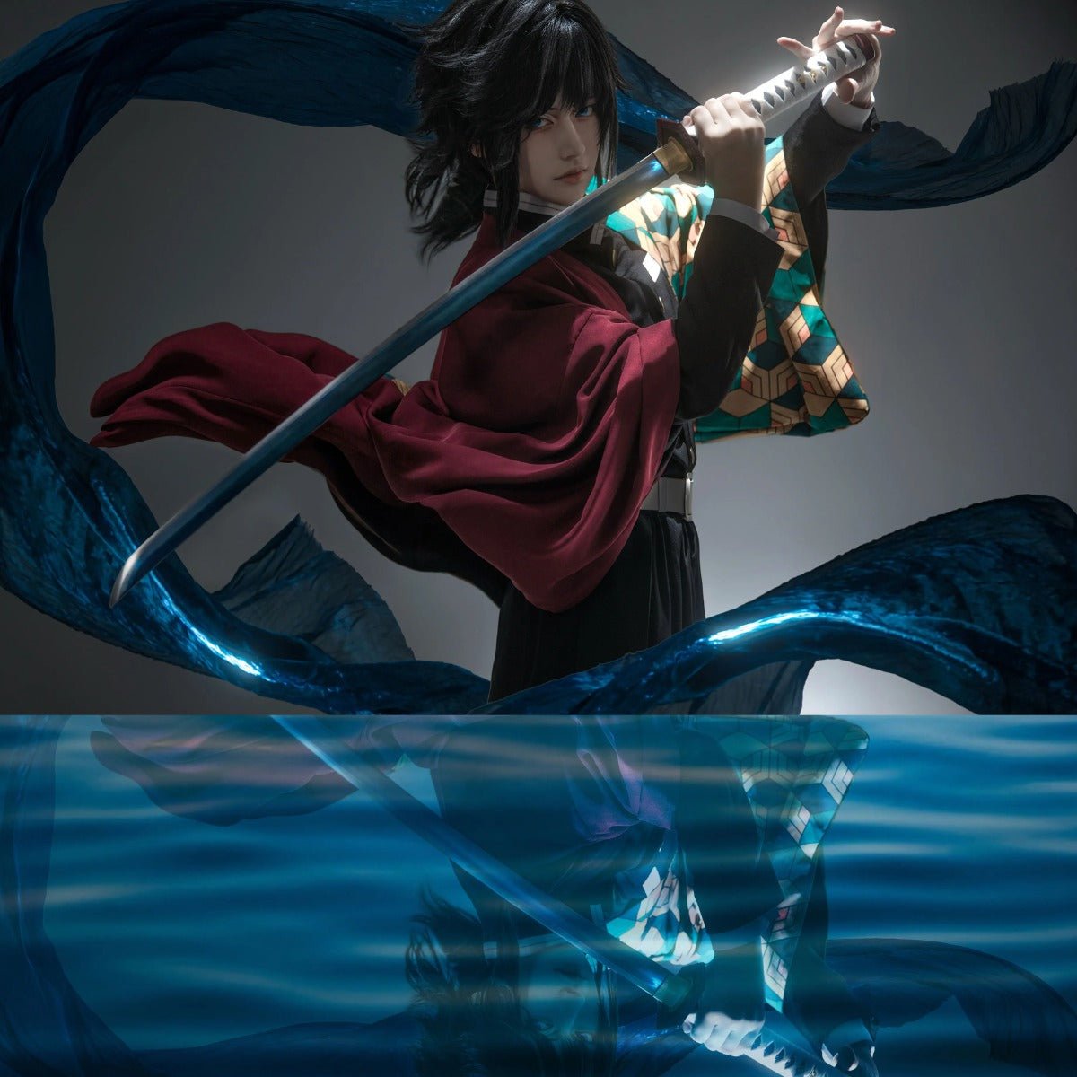 Полный набор для косплея Гию Томиоки из 