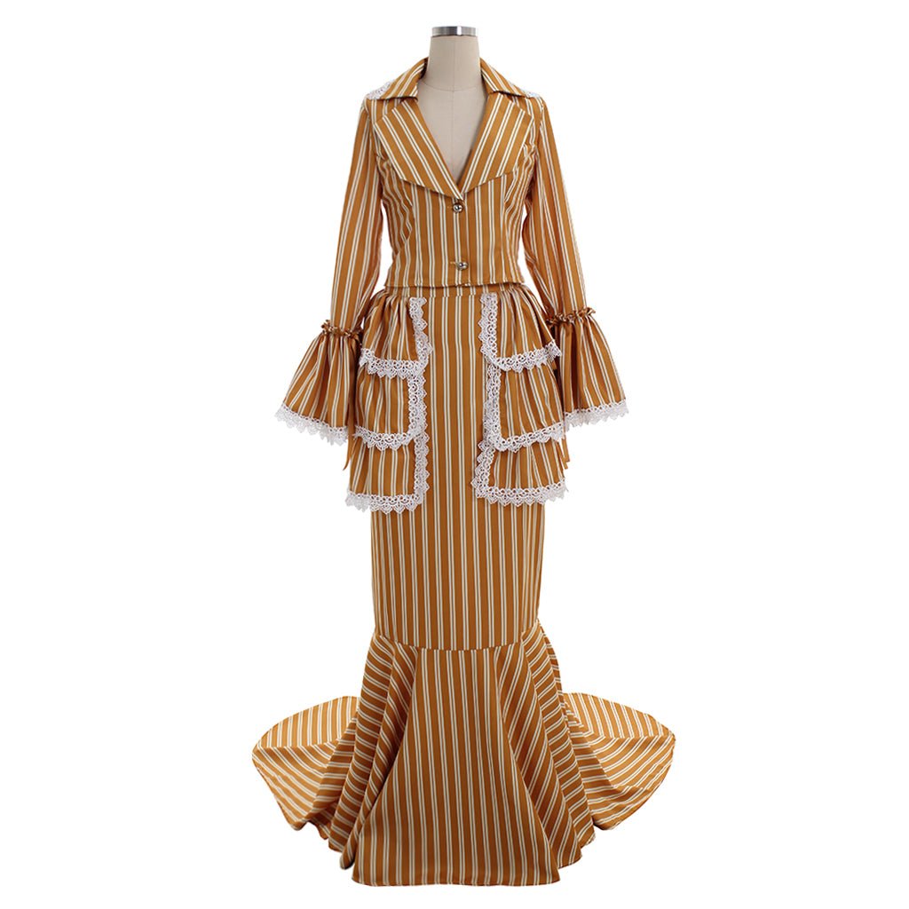 Женский Викторианский Стимпанк Костюм: Юбка и Платье Эдвардианский Костюм для Косплея