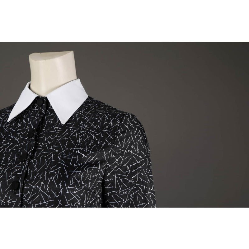 Костюм Wednesday Addams - Готический наряд из Семейки Аддамс для Хэллоуина