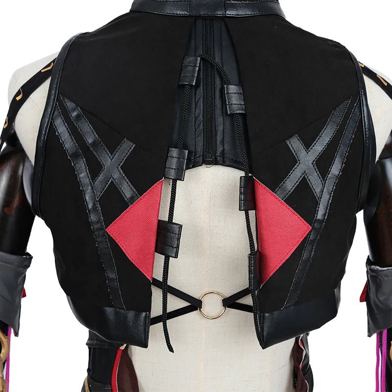 Костюм для косплея Yinlin из игры Wuthering Waves - Jinzhou Patroller, Женское Чайное Платье, Костюм для Хэллоуина