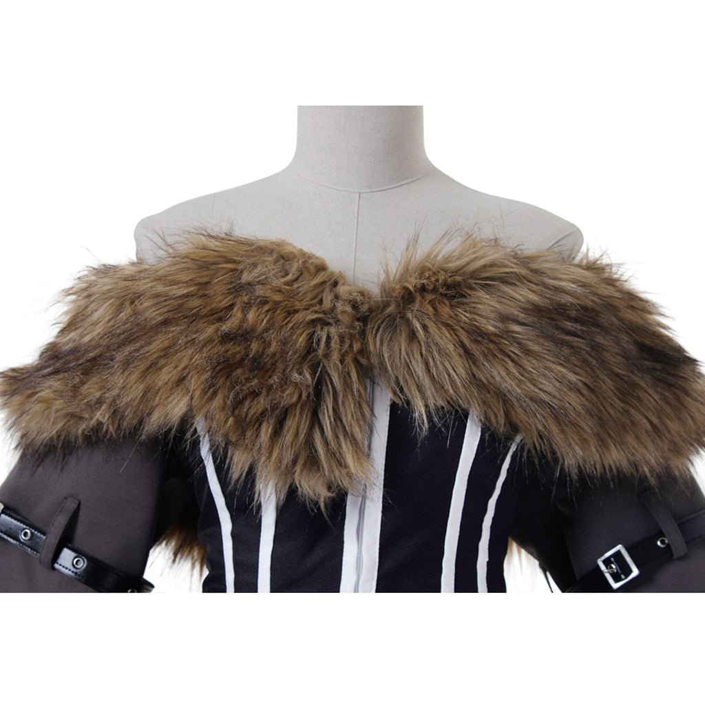 FFX Lulu Костюм для косплея | Черная Магия Женский Наряд с Аксессуарами | Final Fantasy