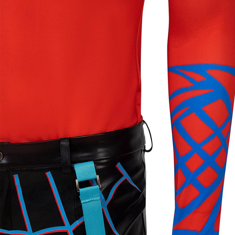 Костюм для косплея Панк Человека-Паука (Хоби) из фильма 'Человек-Паук: Через вселенные'