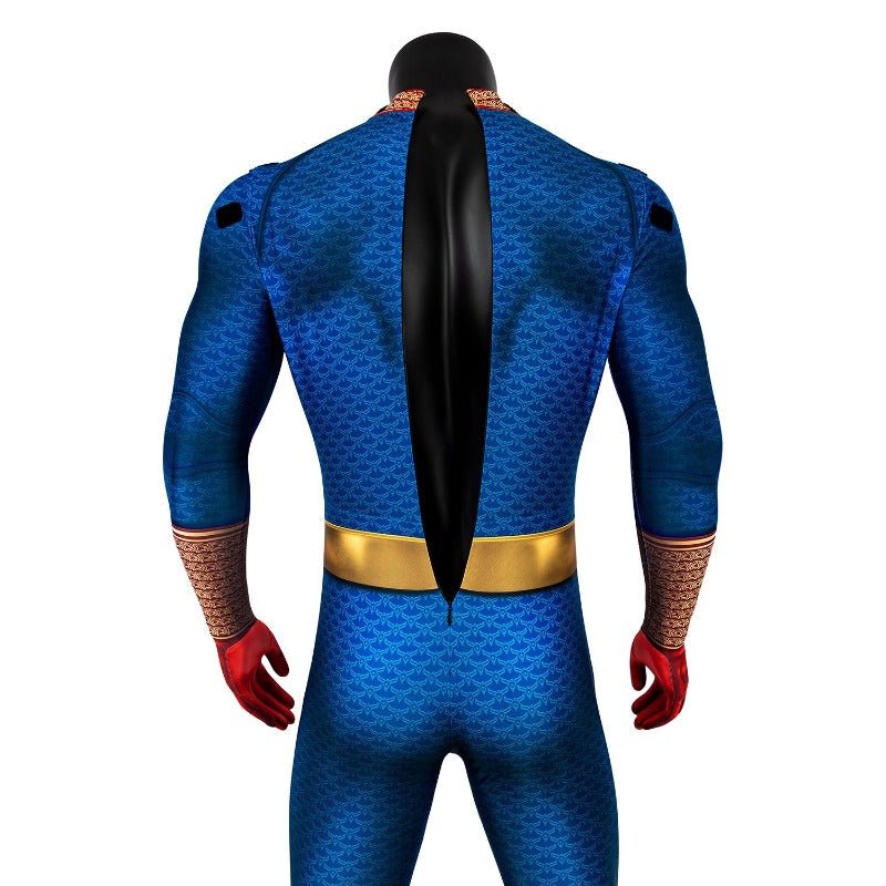 Мужской костюм Хоумлендера с плащом – Костюм Бена Солдата для Хэллоуина