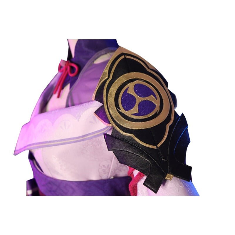 Костюм для косплея Райден Сёгун из Genshin Impact - Элегантные платья для Хэллоуина и мероприятий