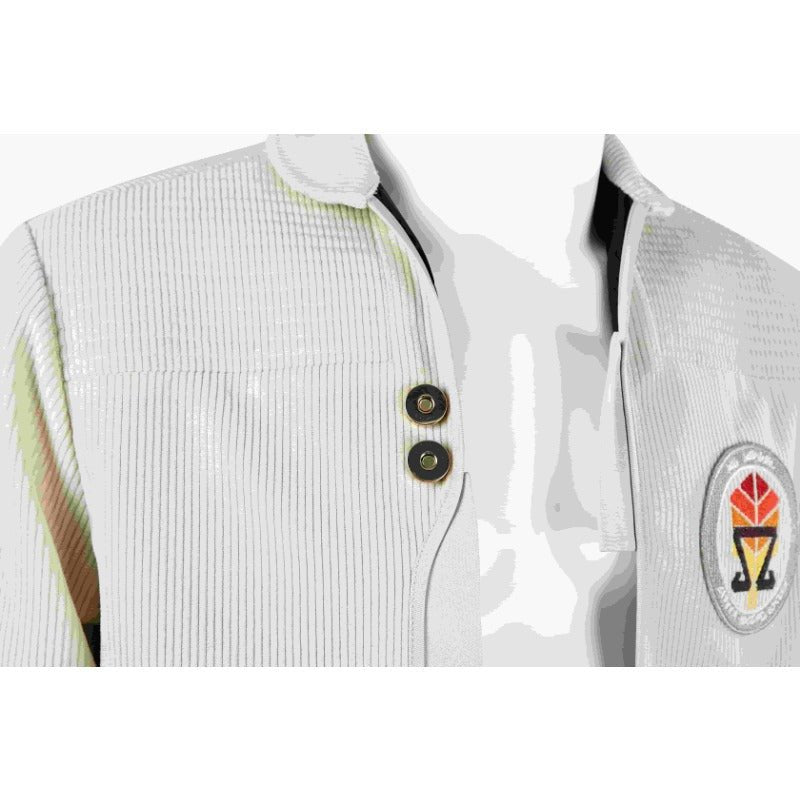 Звездные Войны: Skeleton Crew Белый Пиджак Повседневный Костюм для Косплея на Хэллоуин