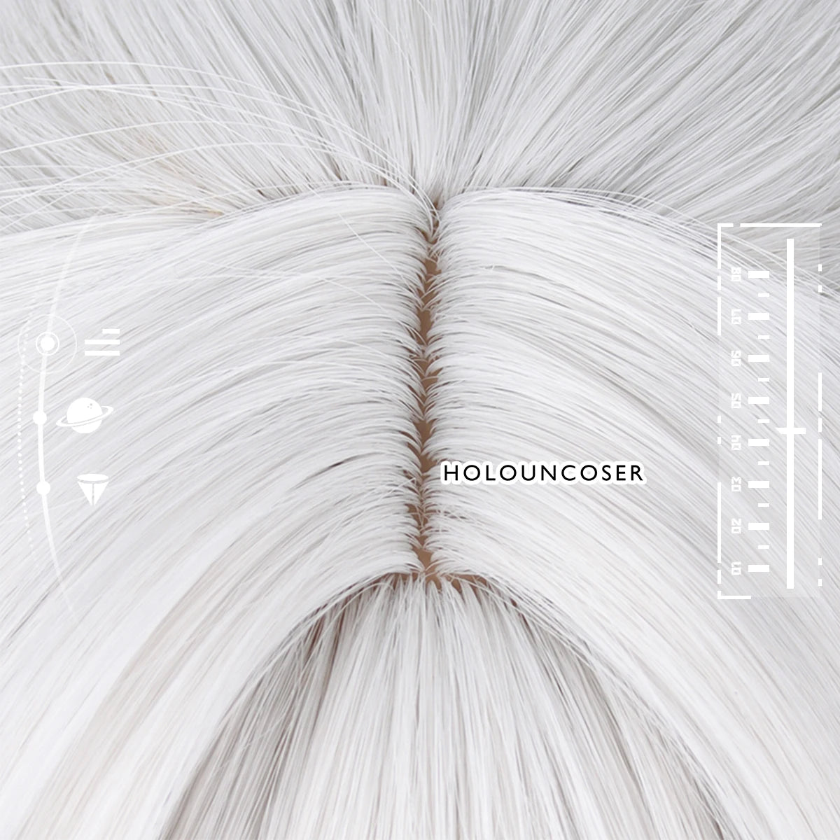 Honkai Star Rail Игра Jing Yuan Костюм Прикосновения Парик Розовая Сетка Термоустойчивый Синтетический Волоконный Гребень Заколка Регулируемый Хэллоуин