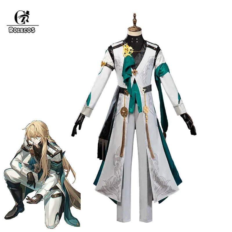 Костюм для косплея Луоча из игры Honkai Star Rail - Роль Полтергейста, мужской костюм для Хэллоуина, карнавала и вечеринок