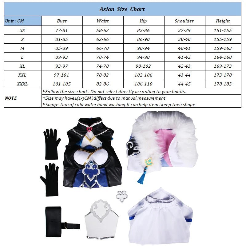 Игра Honkai Star Rail Байхэн Костюм для косплея Лисьий Лучник и Пилот Байхэн Женское Платье Униформа для Хэллоуина