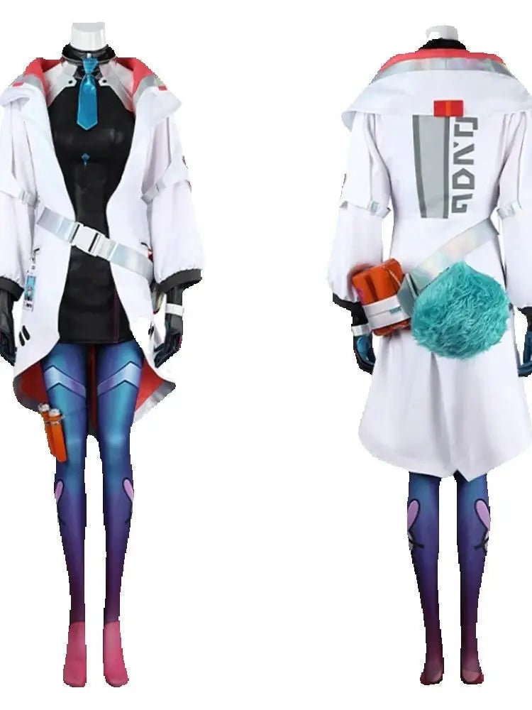 LOL Battle Bunny Aurora Косплей Костюм Женский Полный Набор для Хэллоуина и Карнавала