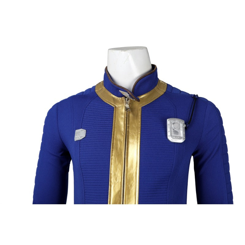 Костюм для косплея Fallout Vault 75 с аксессуарами для Хэллоуина