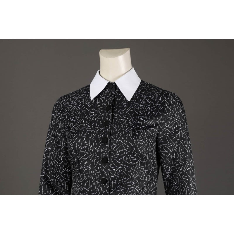 Костюм Wednesday Addams - Готический наряд из Семейки Аддамс для Хэллоуина