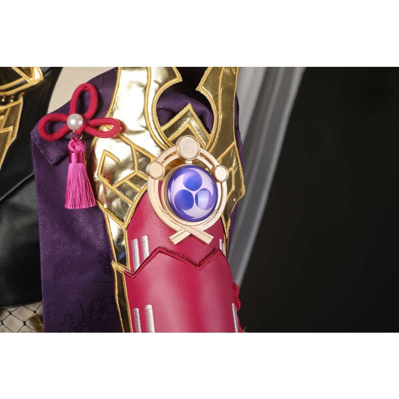 Костюм ниндзя Куки Шинобу из Genshin Impact для косплея