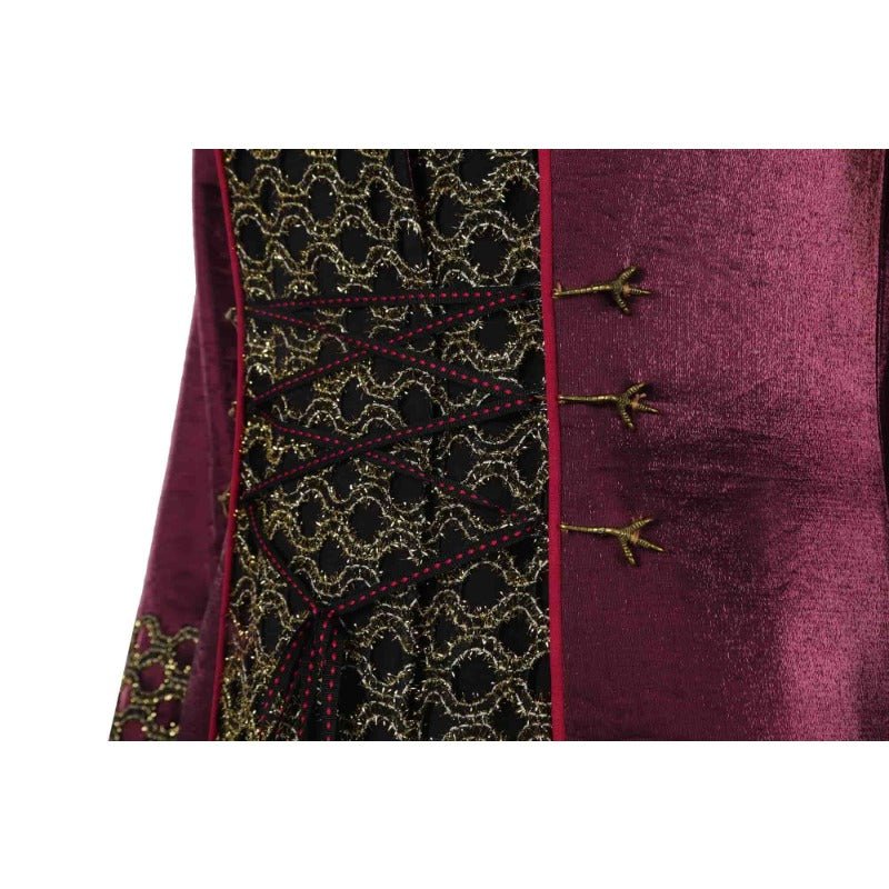 Дом Дракона Рейнера Костюм для Косплея Длинная Куртка и Юбка с Серьгой