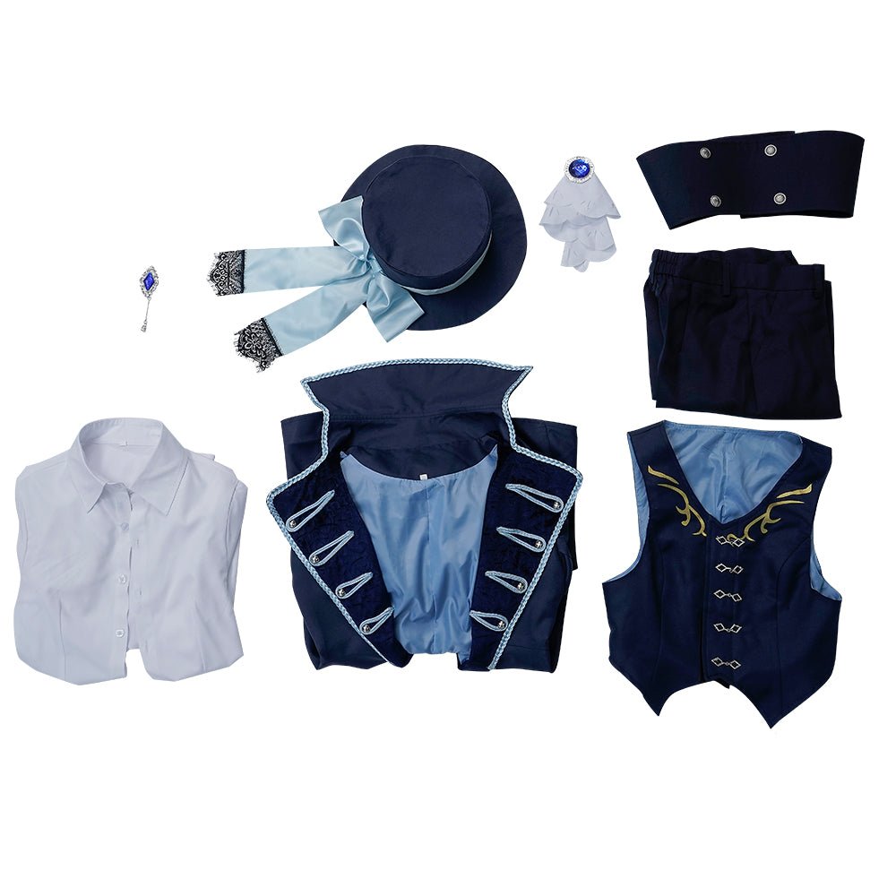 Reverse: 1999 - Костюм Вертен для косплея, вдохновленный игрой, для фанатов и коллекционеров