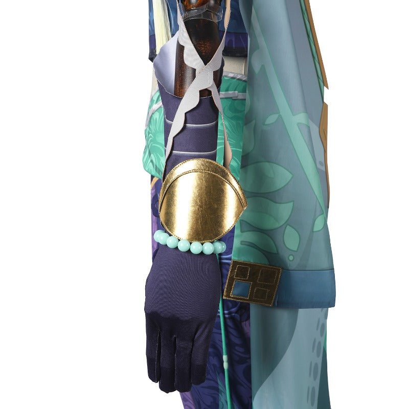 Костюм для косплея Байчжу из Genshin Impact, стандартный размер, наряд на Хэллоуин