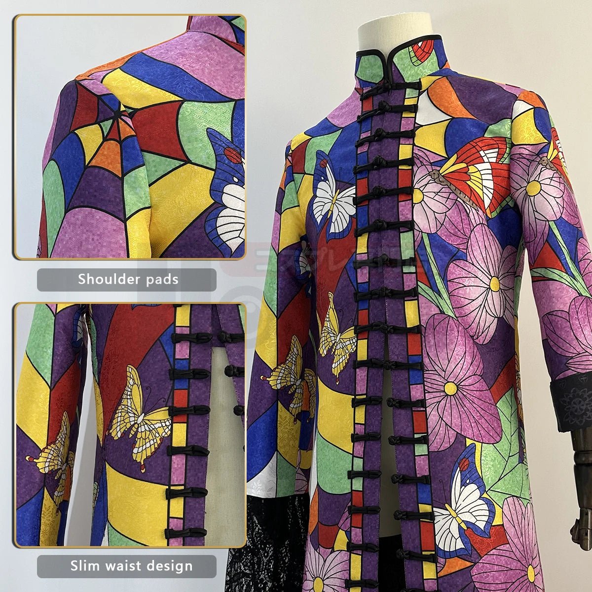 Косплей костюм Ран Хайтани из Токийских Мстителей: Куртка, Брюки, Парик для Хэллоуина и Рождества