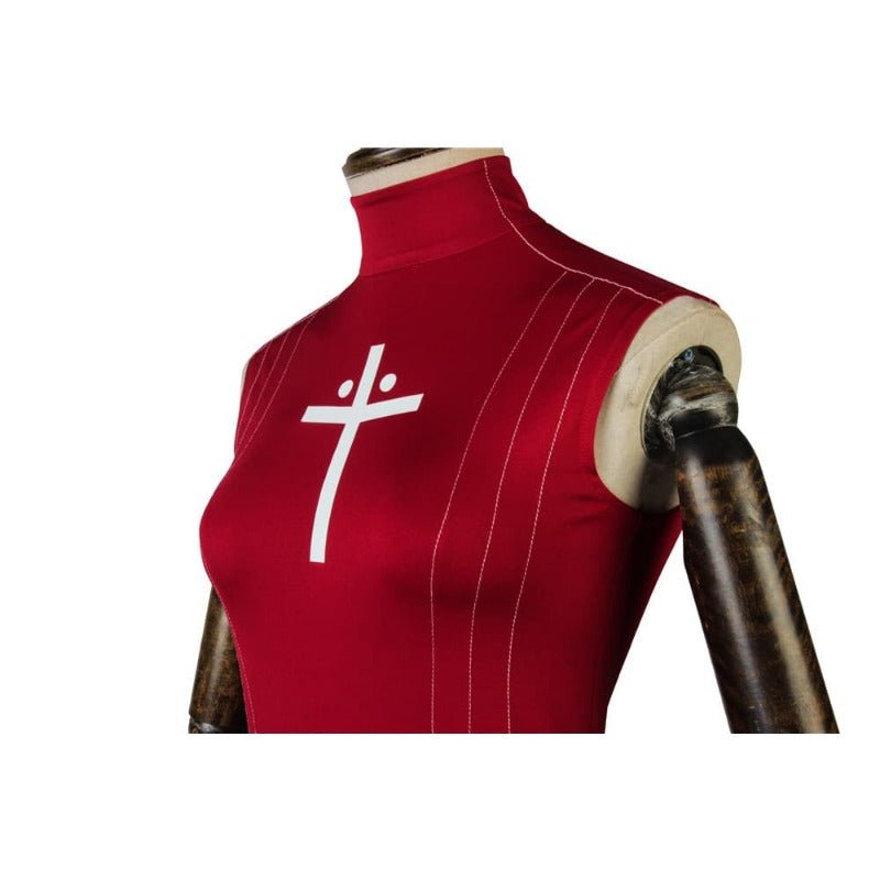 Костюм Тосака Рин из Fate Stay Night для девочек - красная рубашка, юбка, парик и аксессуары