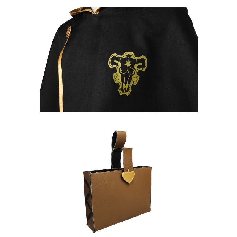 Костюм Асты для косплея: Магический Рыцарский Плащ и Униформа | Черный Клевер