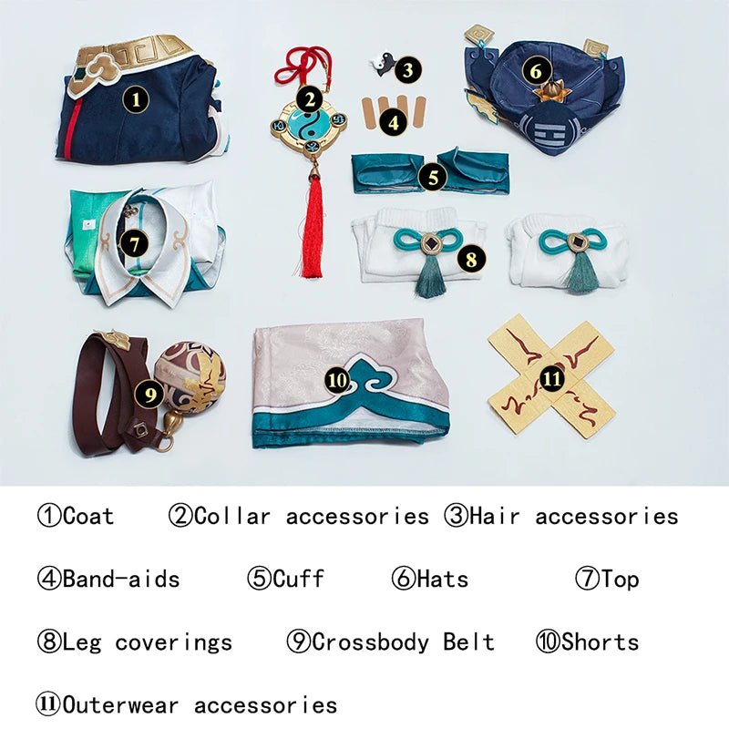 Костюм для косплея Huohuo из игры Honkai Star Rail - Девушка-лисица с Xianzhou Luofu, платье для Хэллоуина, карнавала, вечеринки