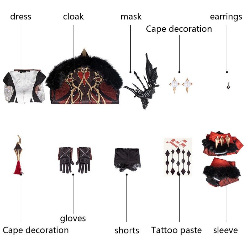 Костюмы для косплея Genshin Impact: Кэцин, Гань Юй, Аяка, Цици, Шэнь Хэ, Юнь Цзинь на Хэллоуин