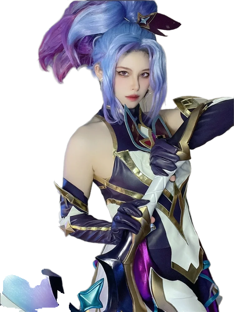 Костюм для косплея Star Guardian Akali из League of Legends для женщин