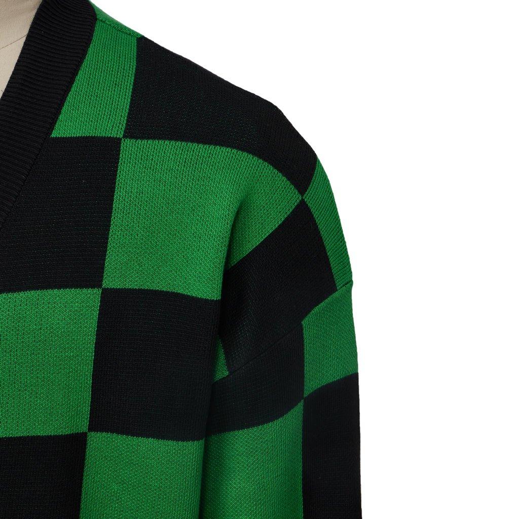 Кардиган Тандзиро Камадо для косплея из аниме «Истребитель демонов» | Уютный свитер в стиле аниме