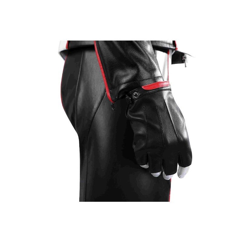 Костюм для косплея Мистера Террифика Майкла Холта - белый кожаный костюм для Хэллоуина