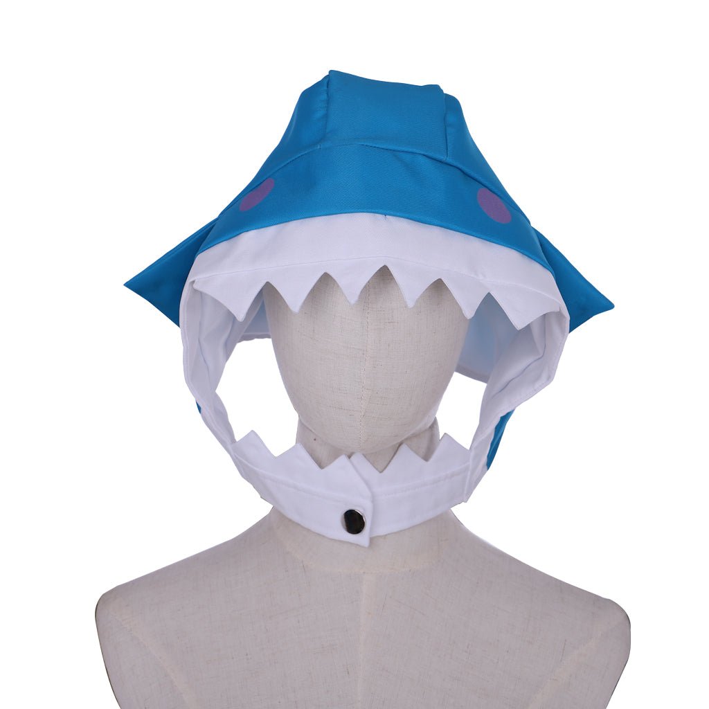 Костюм для косплея Hololive VTuber Gawr Gura Shark Hoodie