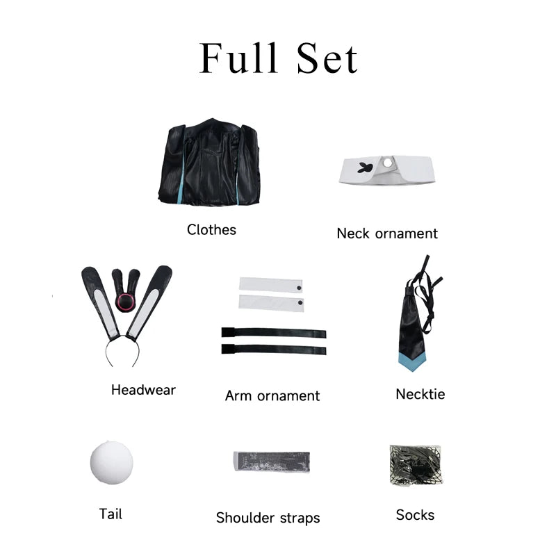 Костюм кролика Руан Мэй Honkai Star Rail женский