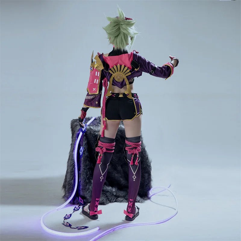 Костюм для косплея Куки Шинобу из игры Genshin Impact, полный набор для женщин