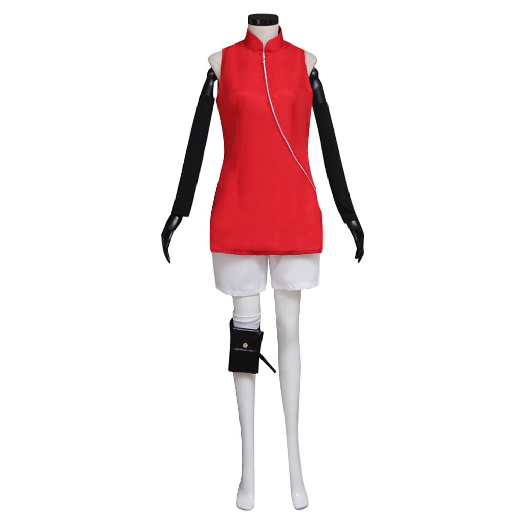 Костюм Сакуры Харуно из Наруто – Аутентичный Ниндзя Наряд для Фанатов Аниме