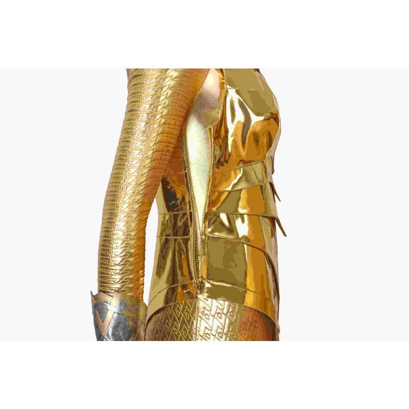 Золотой боевой доспех Дианы Принц для Хэллоуина и карнавала