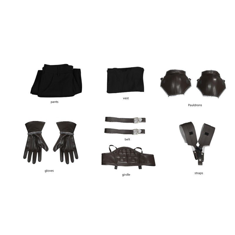 Костюм для косплея Зак Фэйр - Final Fantasy VII Rebirth для Хэллоуина и вечеринок