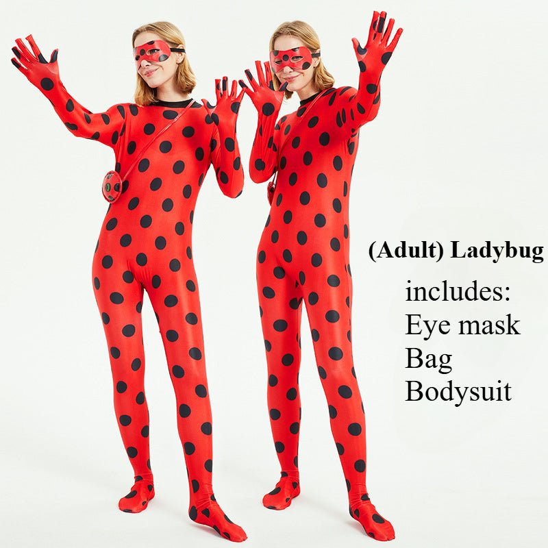 Костюм Ladybug и Чёрный Кот для детей на Хэллоуин - Вдохновленный Miraculous