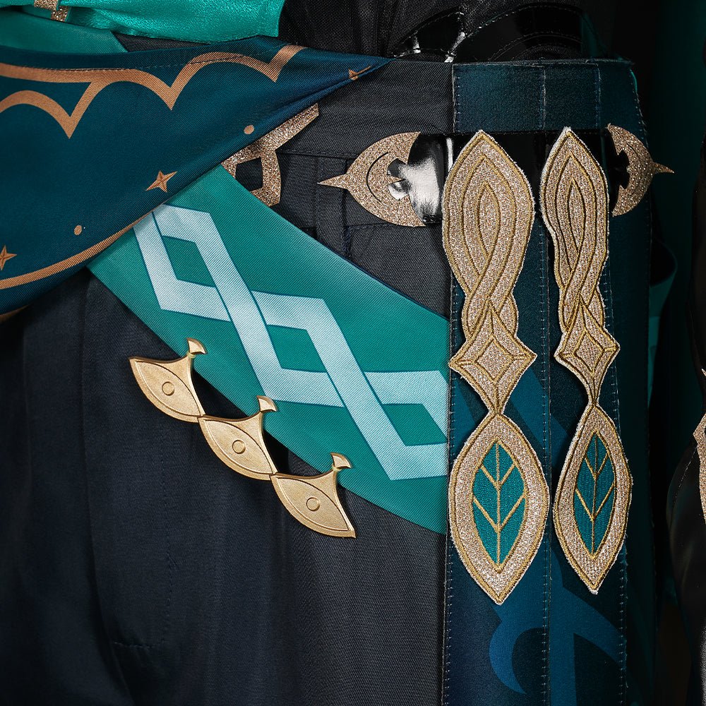 Костюм для косплея Альхайтама из Genshin Impact для фанатов