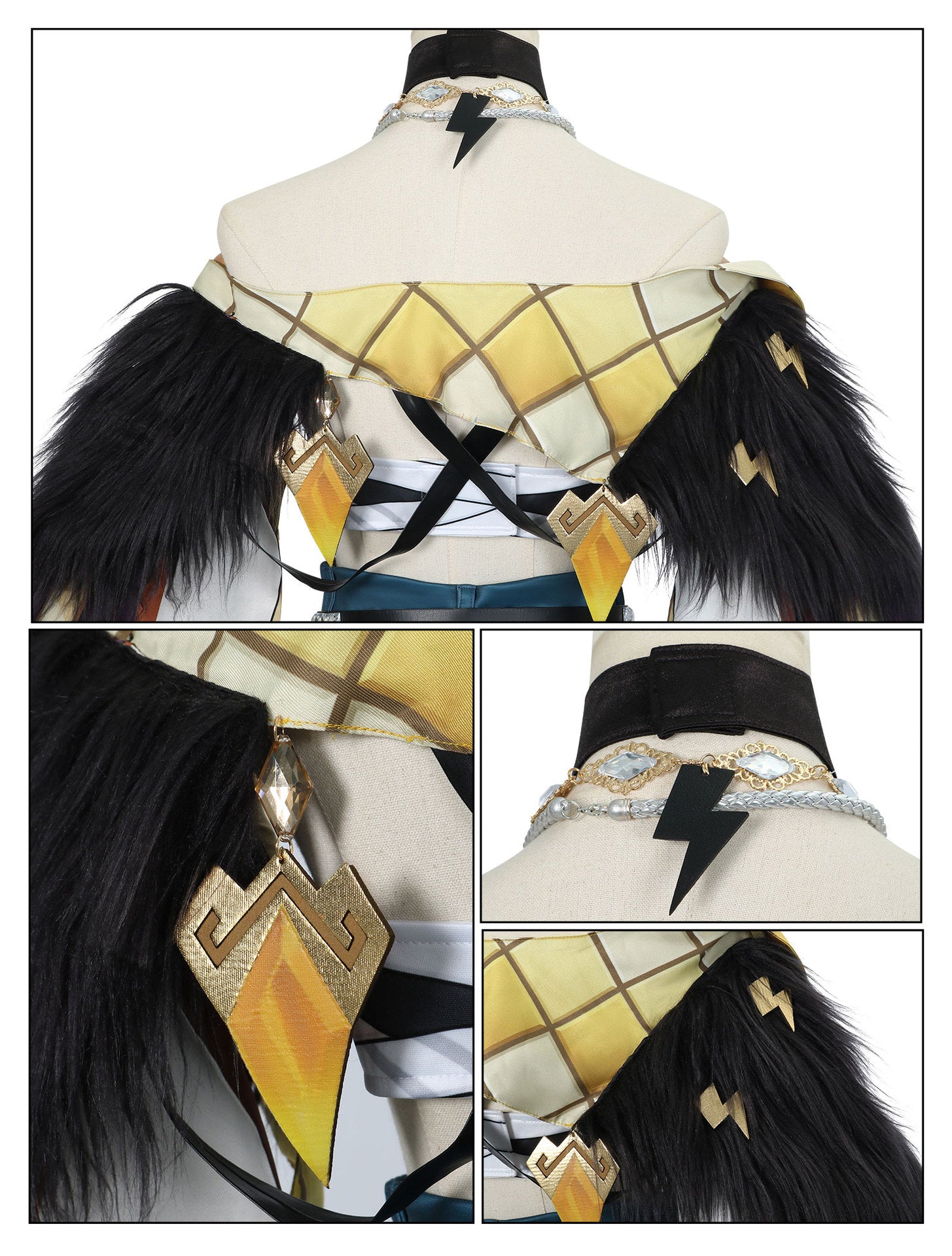 Костюм для косплея Genshin Impact Натлан - Ксилонен Роликовая Пантера Девушка