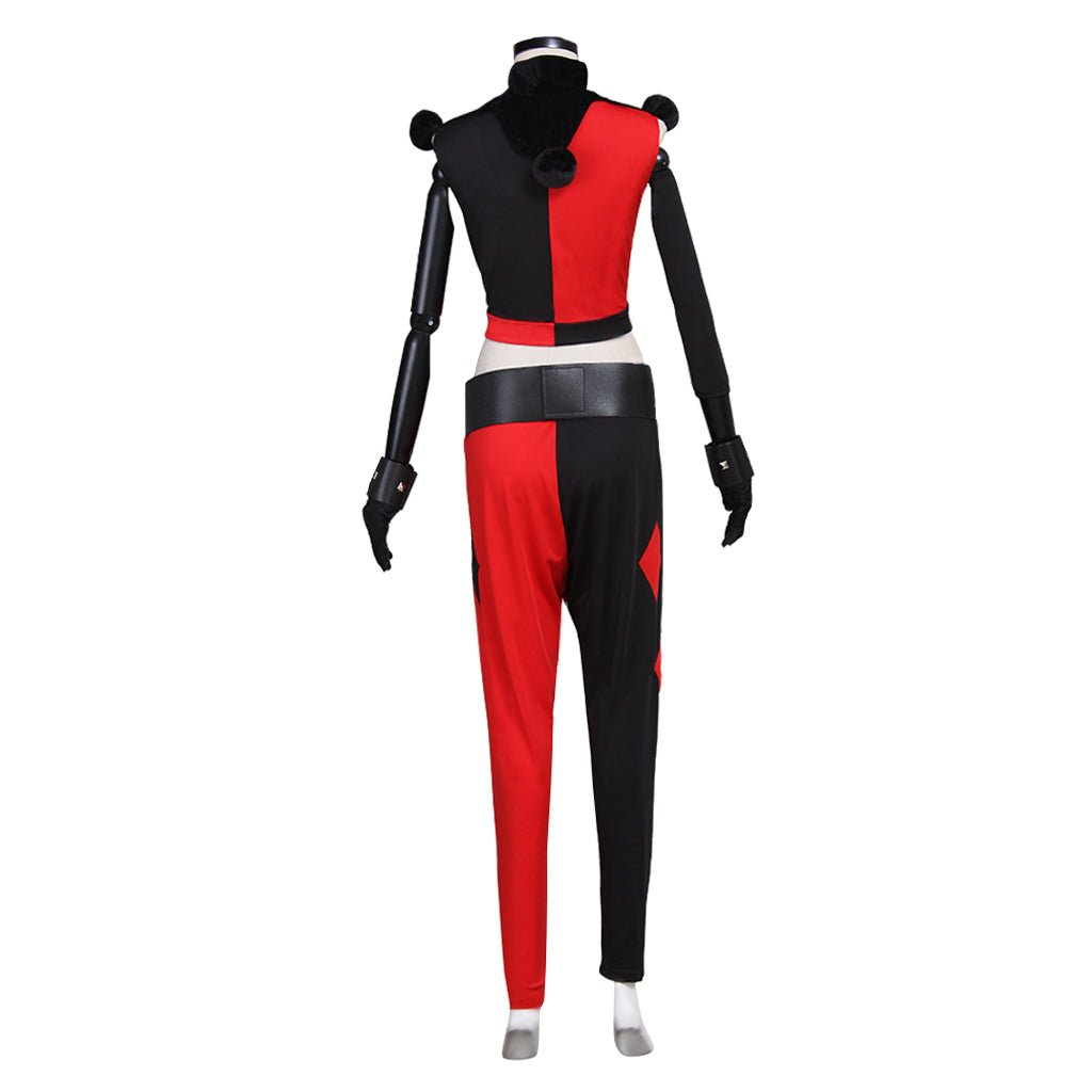 Костюм девушки-клоуна для косплея – Веселый наряд на Хэллоуин и карнавалы