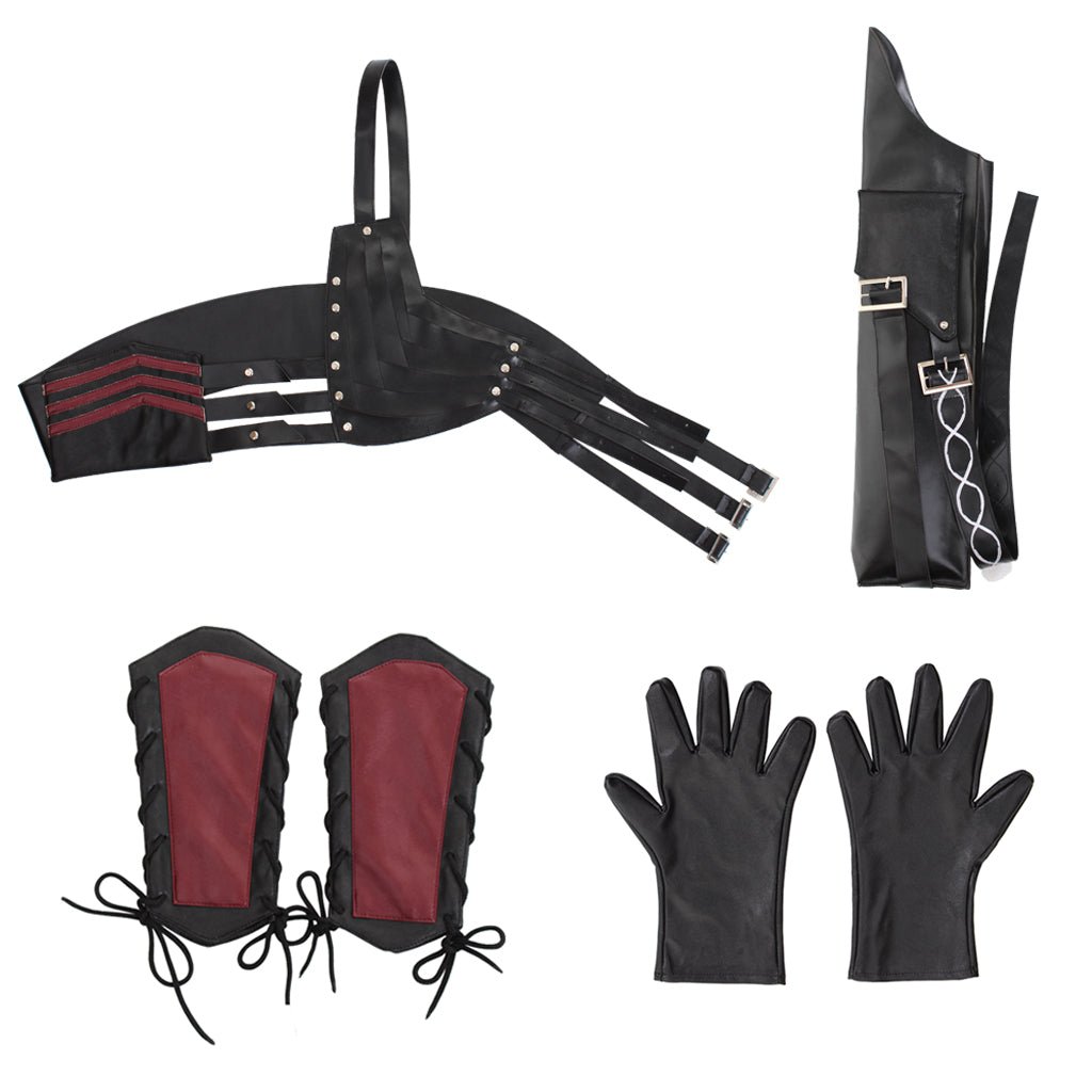 Костюм для косплея Зеленая Стрела – Нисса аль Гул, дочь Ра’са аль Гула для Comic-Con и Хэллоуина