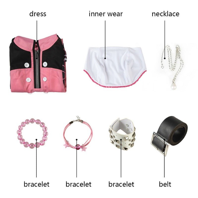 Костюм Каири из Kingdom Hearts III - Женский боевой наряд для Хэллоуина и Карнавала