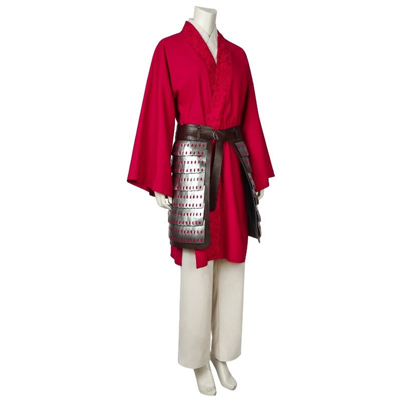 Костюм Мулан для косплея: Армейский боевой костюм, полный набор для женщин