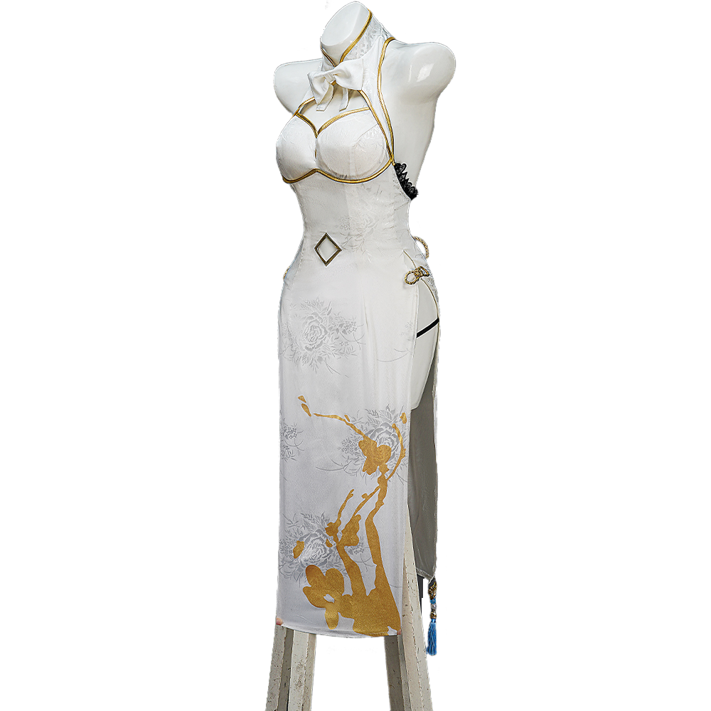 Re:Zero - Начало жизни в другом мире: Костюм Рем в стиле ципао для косплея