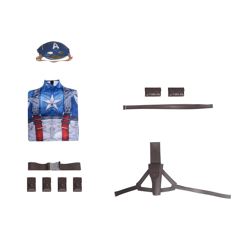 Костюм Капитана Америка: Первый Мститель для косплея - Аутентичная реплика из фильма