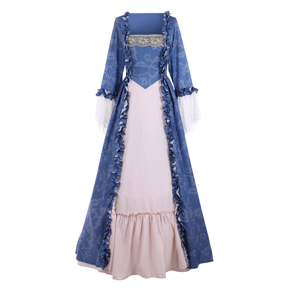 Элегантное средневековое платье принцессы для женщин | Винтажное бальное платье | Викторианское готическое платье